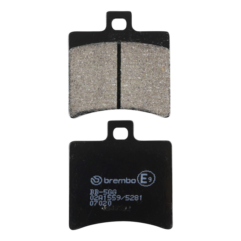 Plaquettes de frein Brembo carbone cÃ©ramique 07020CC