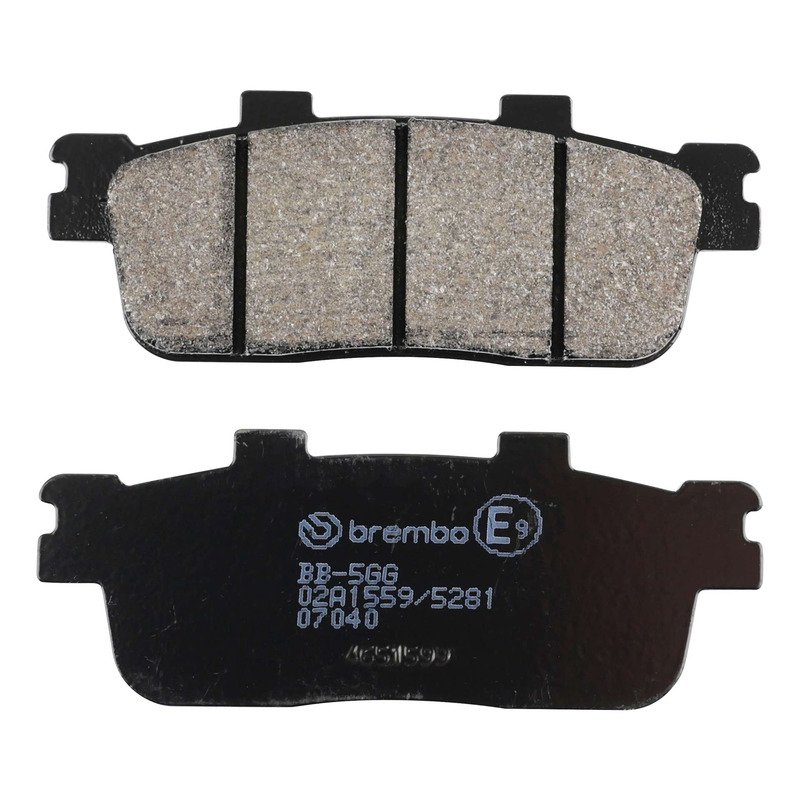 Plaquettes de frein Brembo carbone cÃ©ramique 07040CC
