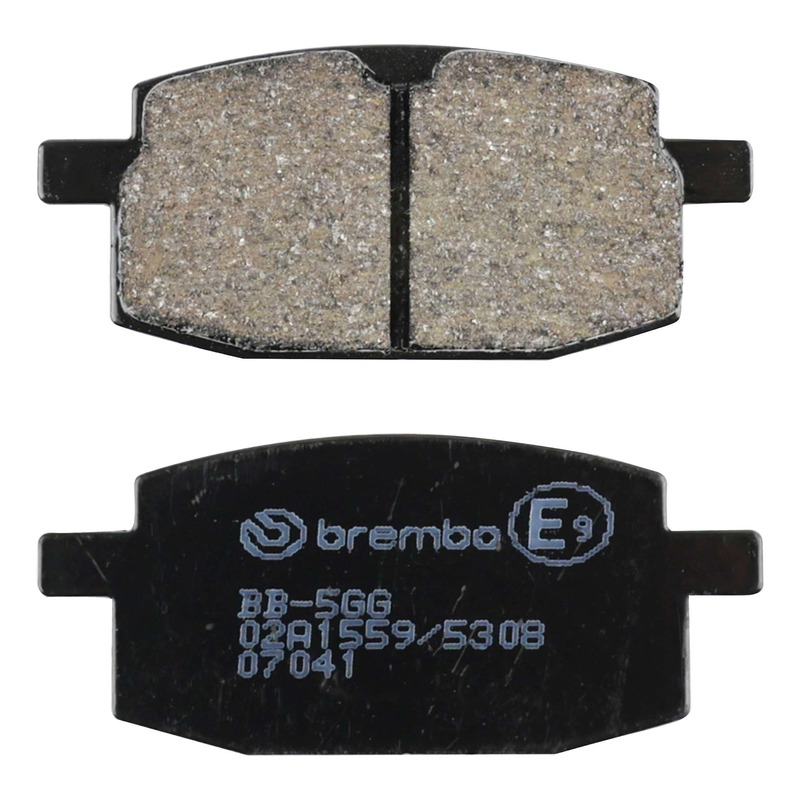 Plaquettes de frein Brembo carbone cÃ©ramique 07041CC