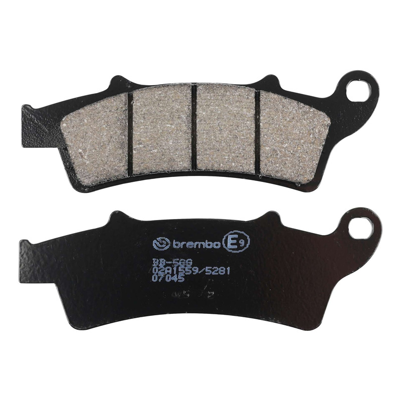 Plaquettes de frein Brembo carbone cÃ©ramique 07045CC