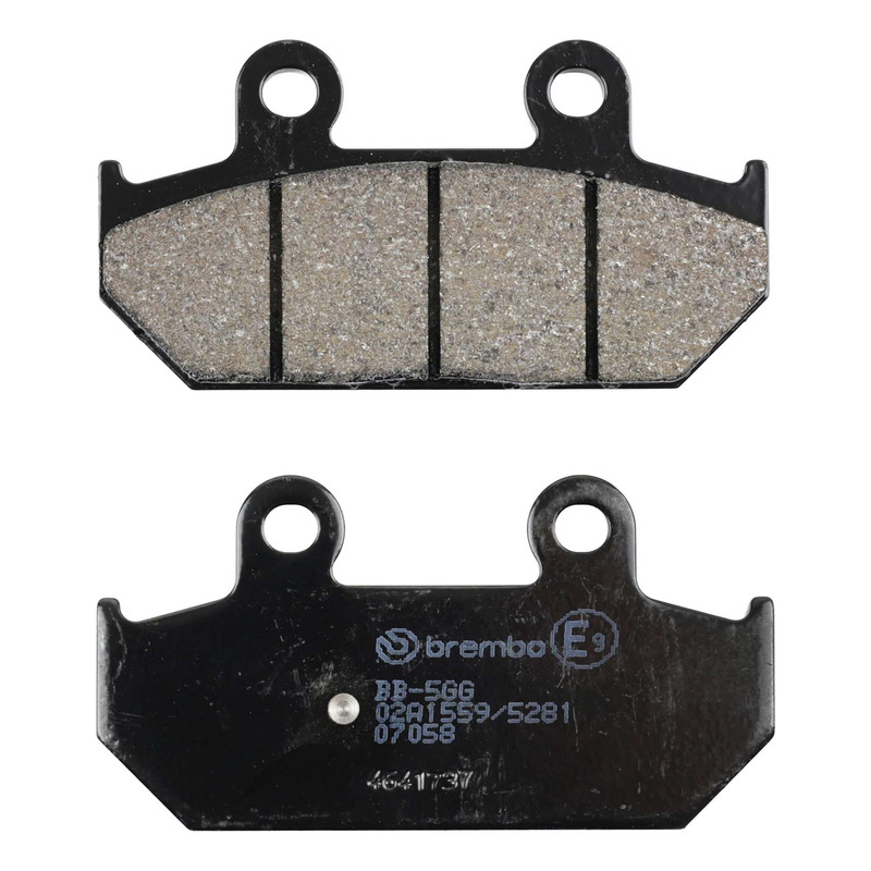 Plaquettes de frein Brembo carbone cÃ©ramique 07058CC