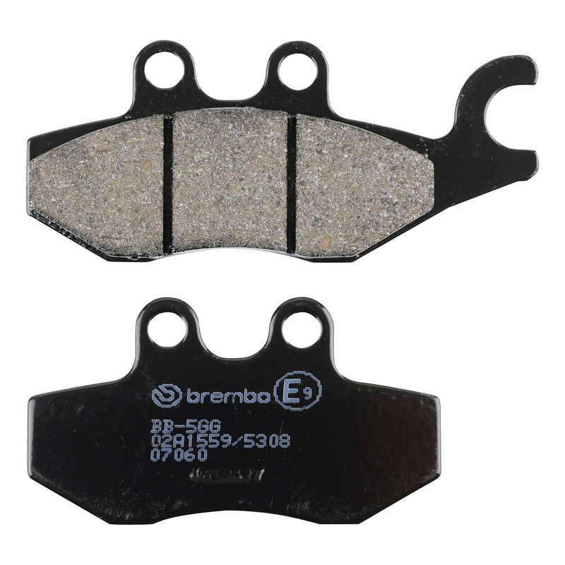 Plaquettes de frein Brembo carbone cÃ©ramique 07060CC