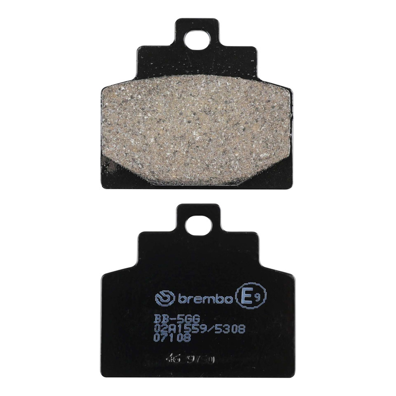 Plaquettes de frein Brembo carbone céramique 07108CC