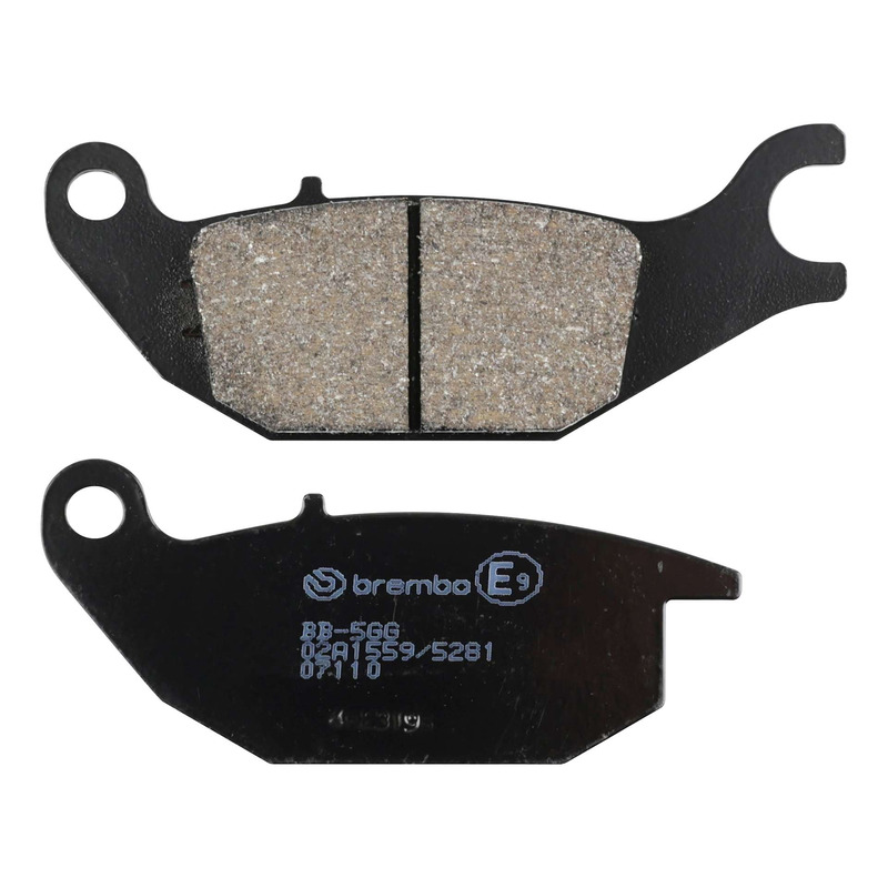 Plaquettes de frein Brembo carbone céramique 07110CC