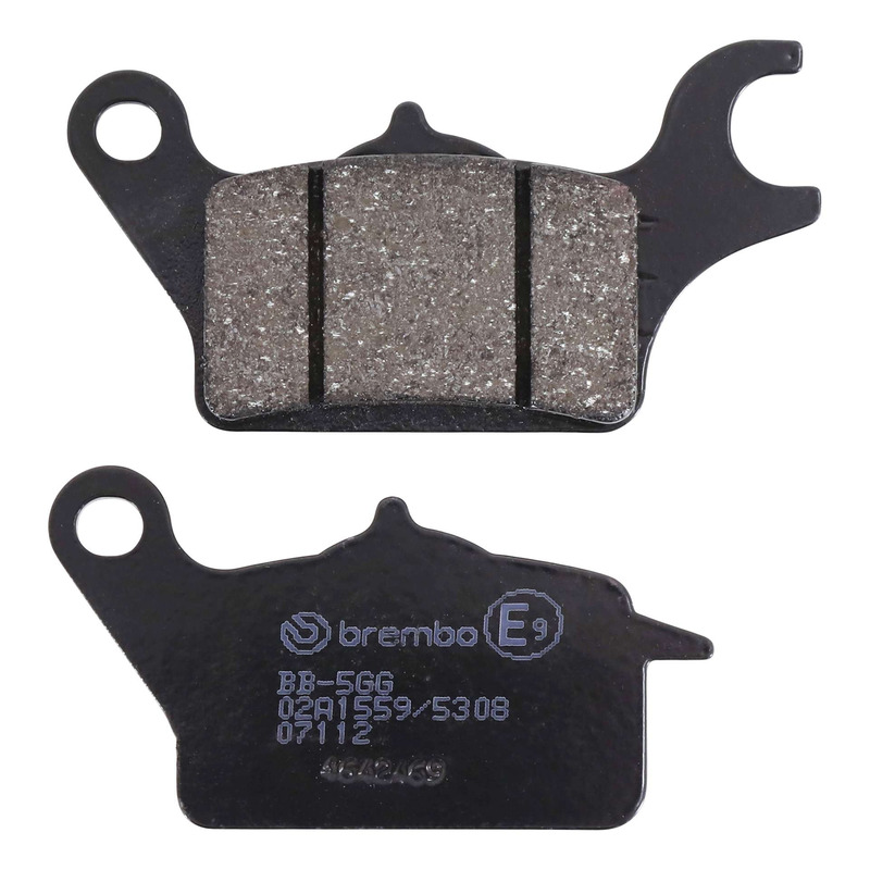 Plaquettes de frein Brembo carbone céramique 07112CC