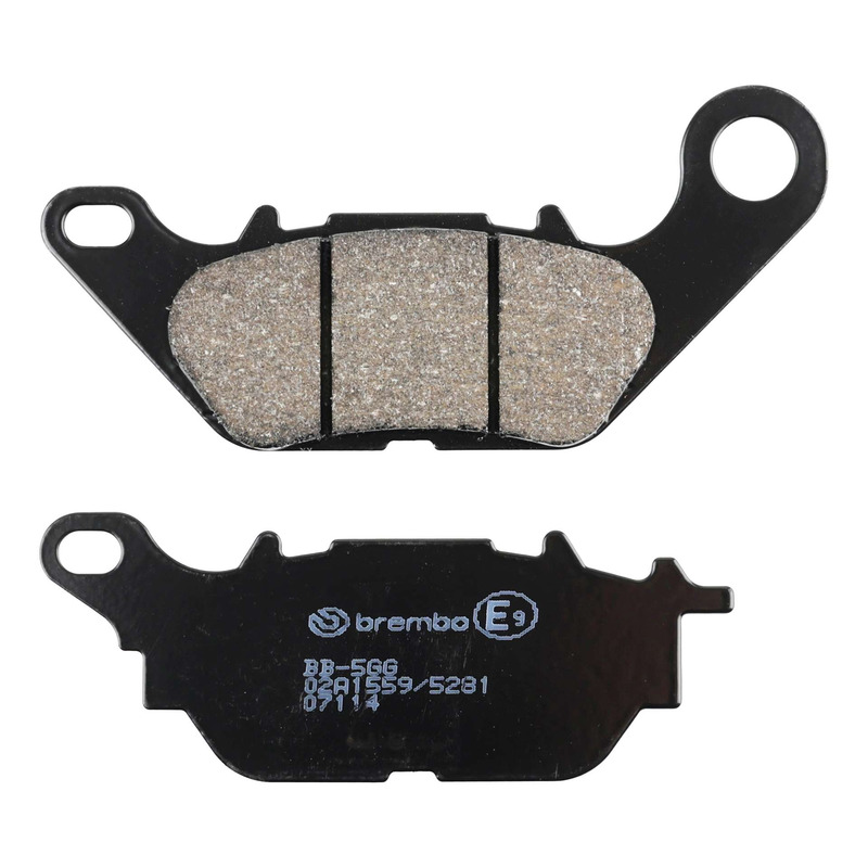 Plaquettes de frein Brembo carbone céramique 07114CC