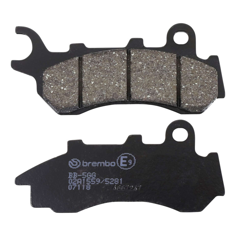 Plaquettes de frein Brembo carbone céramique 07118CC