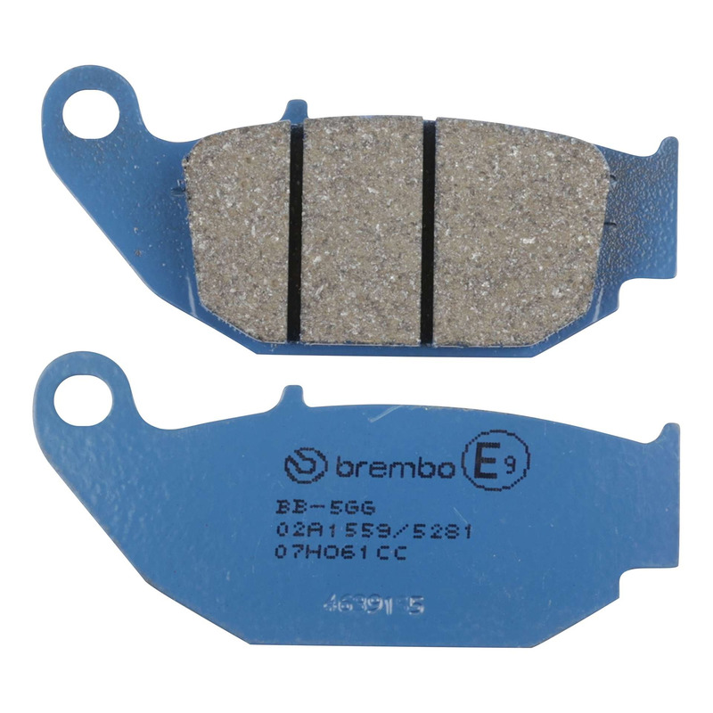 Plaquettes de frein Brembo carbone cÃ©ramique 07HO61CC