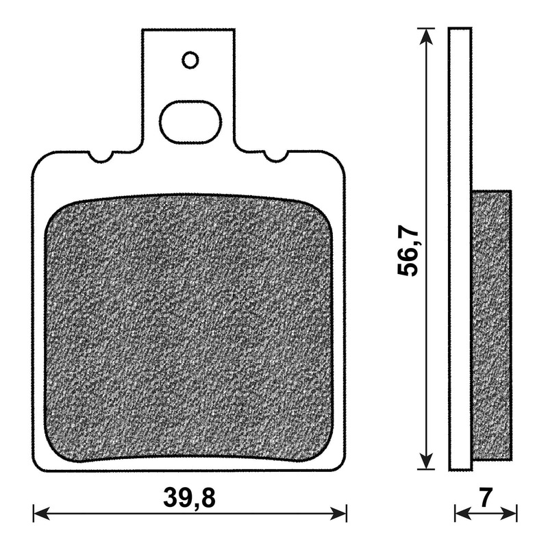 Plaquettes de Frein C4 BP090
