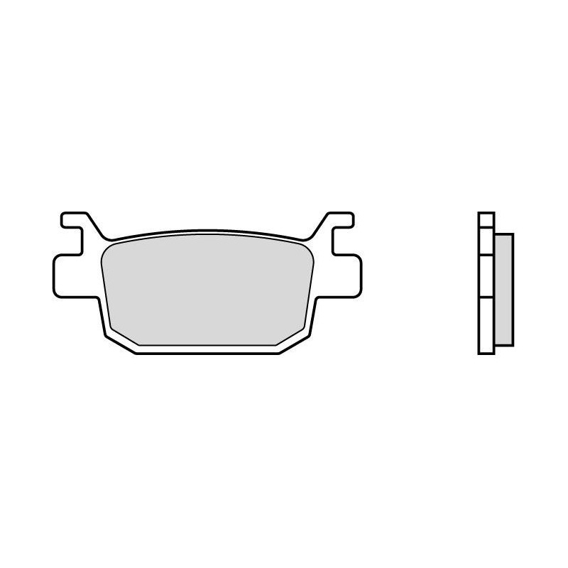 Plaquettes de Frein Brembo - Carbone CÃ©ramique - 07GR93CC