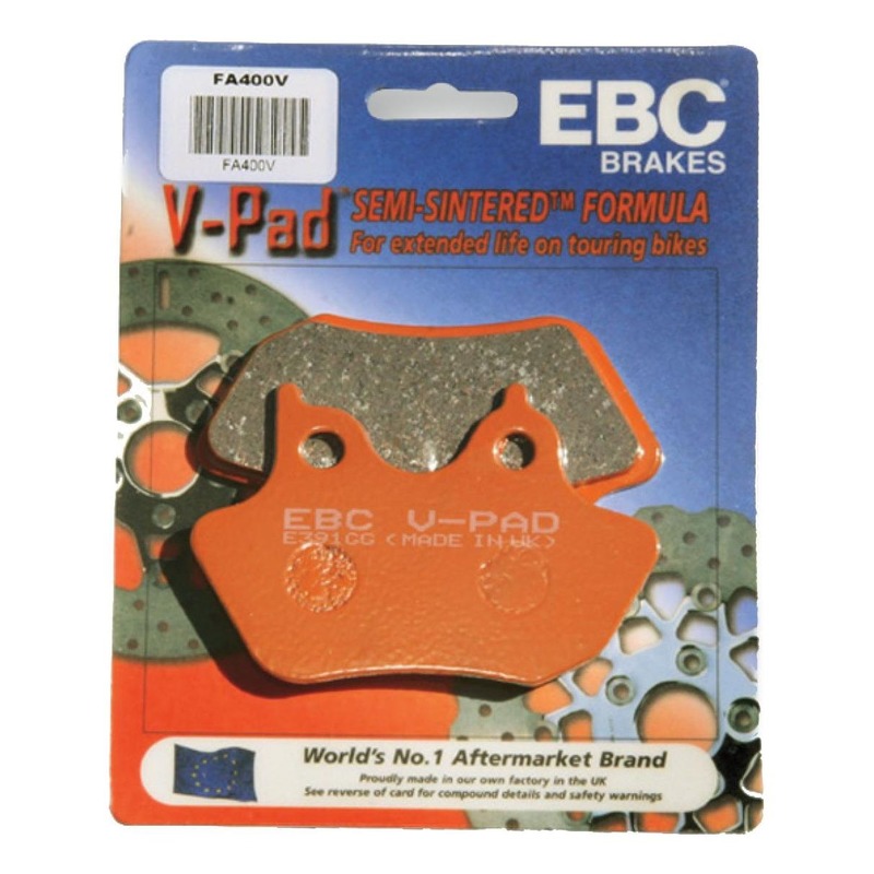 Plaquettes de frein EBC Brake FA140V