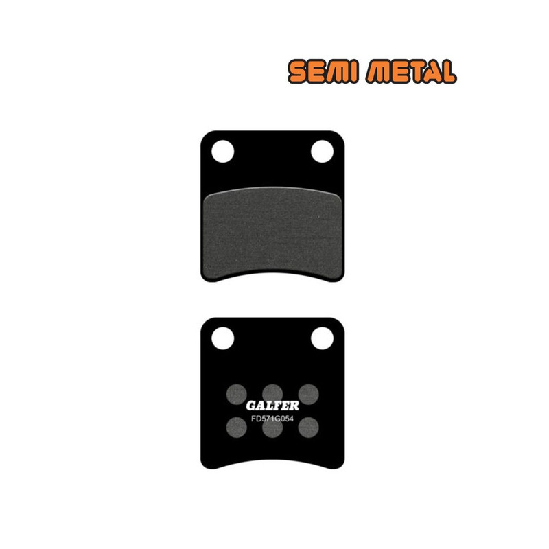 Plaquettes de Frein de parking Galfer - G1054 semi-métal - FD571