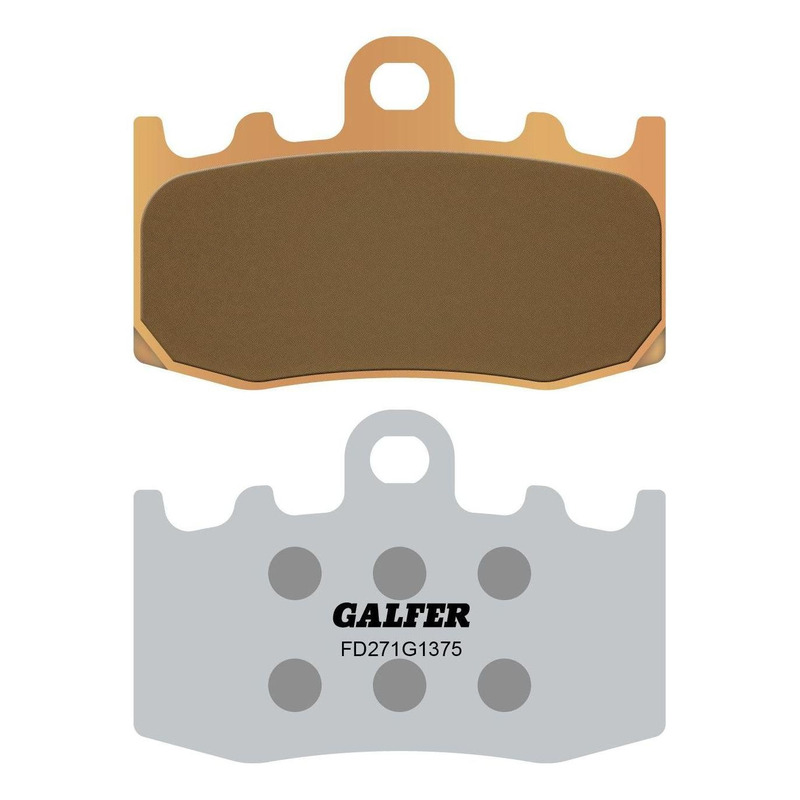 Plaquettes de frein Galfer G1375 métal fritté FD271