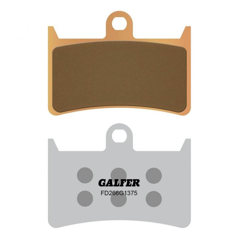 Plaquettes de Frein Galfer - G1375 métal fritté - FD178