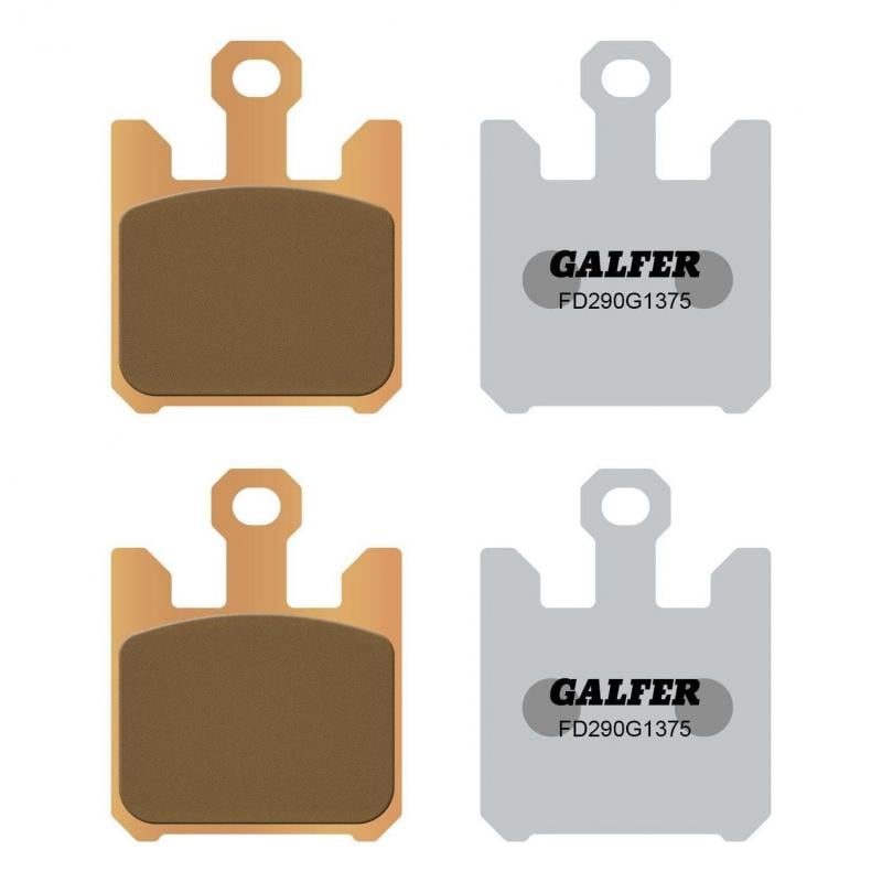 Plaquettes de Frein Galfer - G1375 métal fritté - FD290