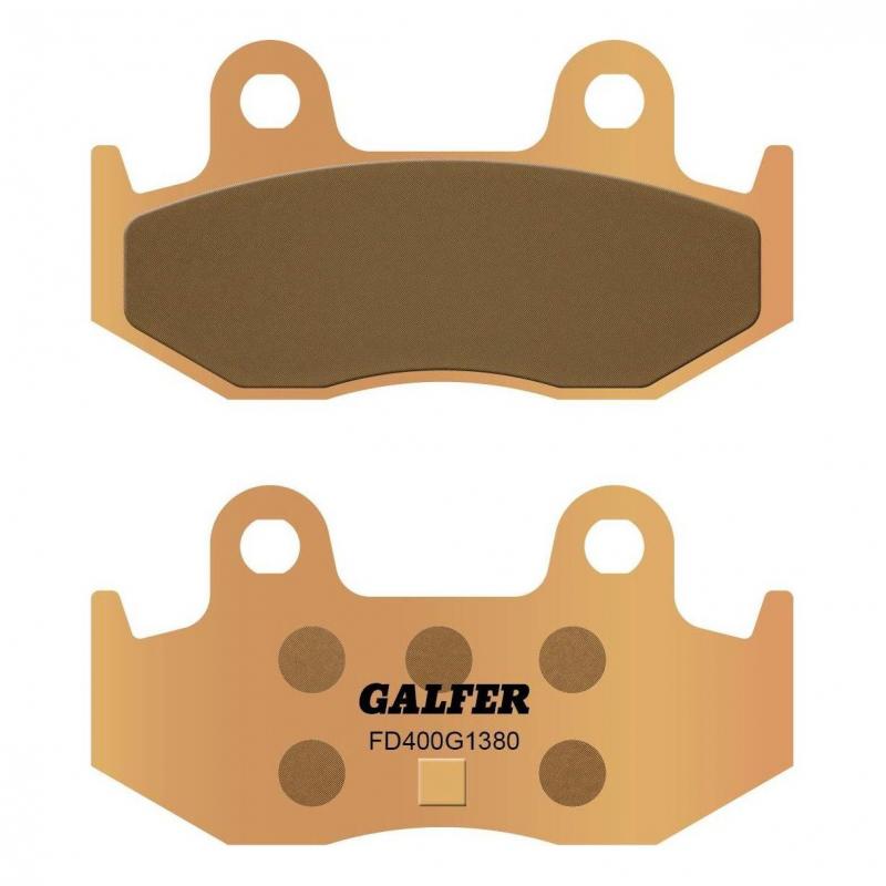 Plaquettes de Frein Galfer - G1380 métal fritté - FD400