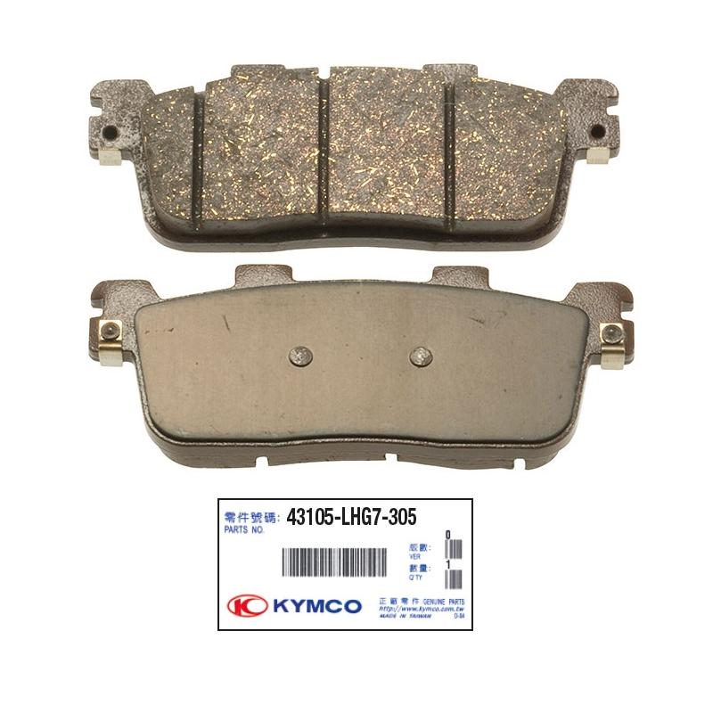 Plaquettes de frein Kymco arrière G-Dink 125/300 2011-15