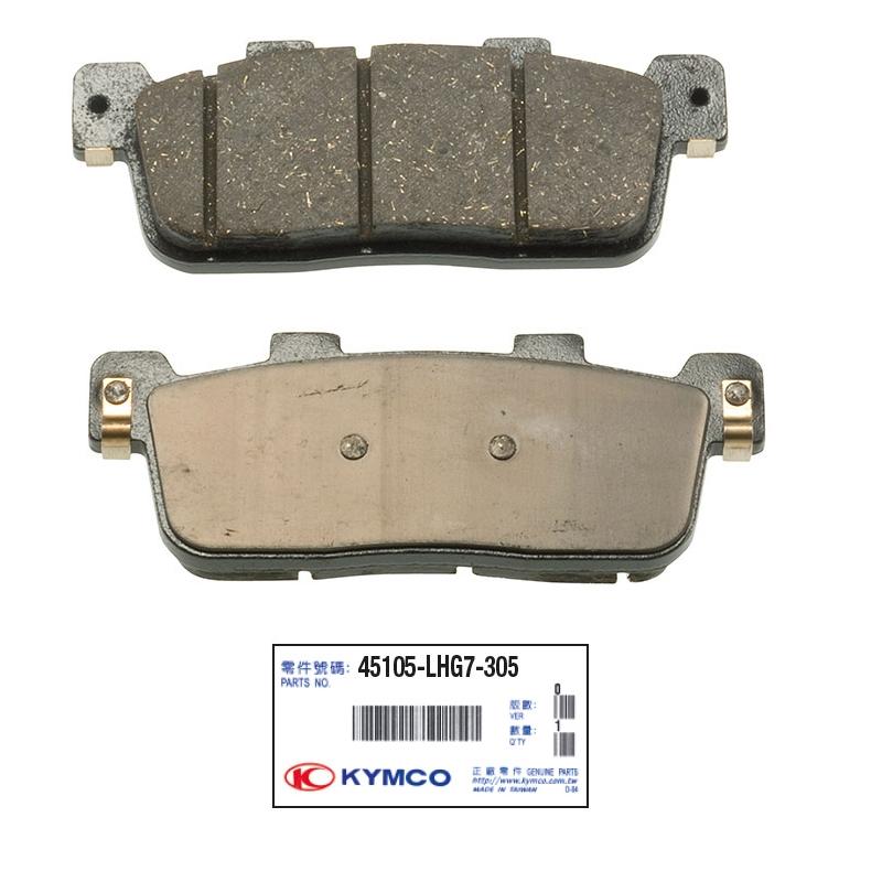 Plaquettes de frein Kymco arrière K-XCT 125 2012-15