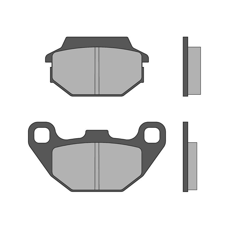 Plaquettes de frein Malossi Kymco Agility / People