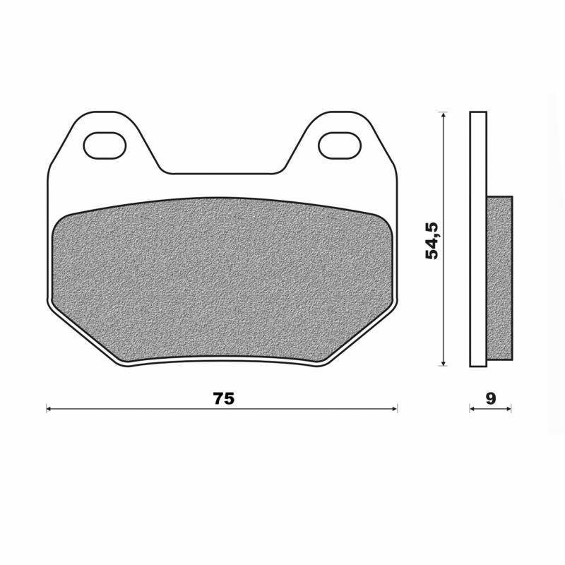 Plaquettes de Frein Newfren - FD0277BT - BMW K 1200 LT