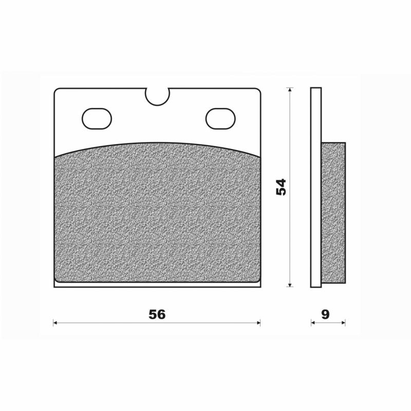 Plaquettes de Frein Newfren - FD0013TS - BMW K7 / K 100 RS / K 100 RT