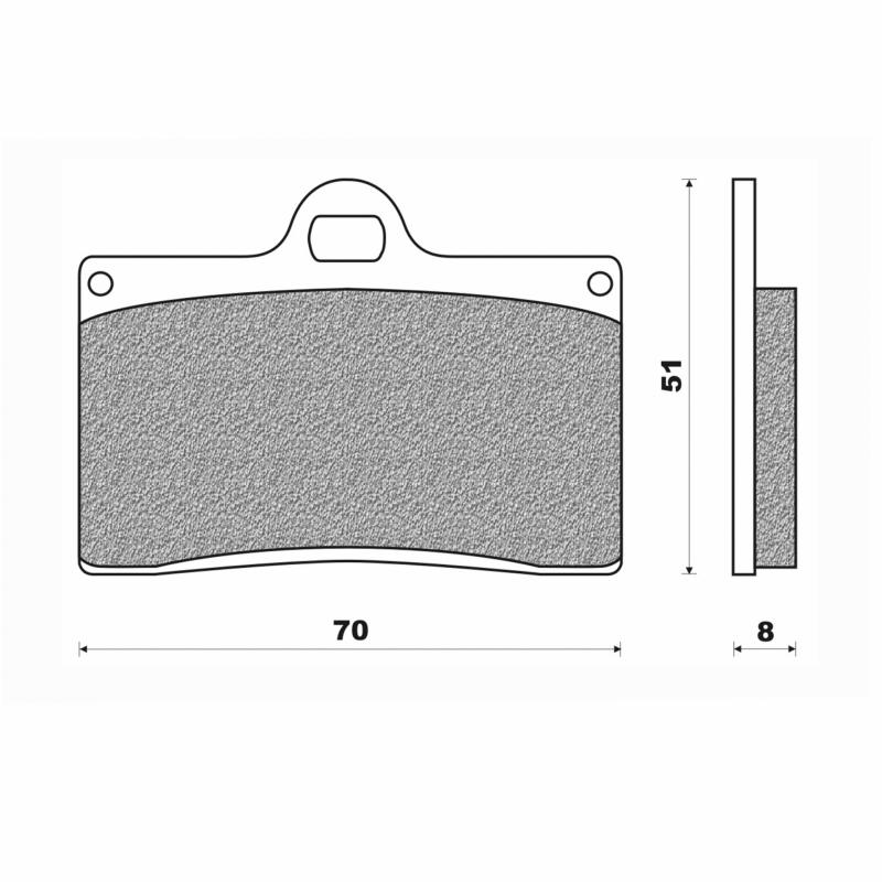 Plaquettes de Frein Newfren - FD0093SP - Ducati Monster / Moto Guzzi C
