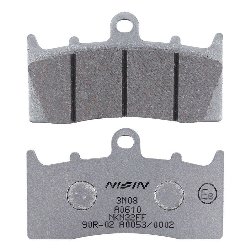 Plaquettes de frein Nissin Semi MÃ©tallique 2P-268