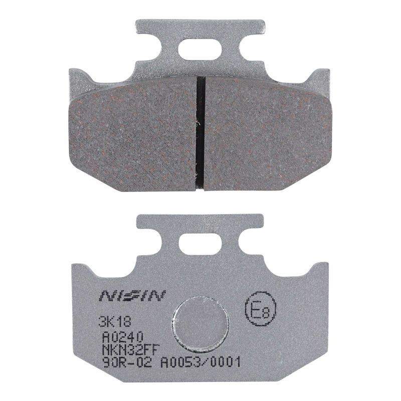 Plaquettes de frein Nissin Semi MÃ©tallique 2P-227NS