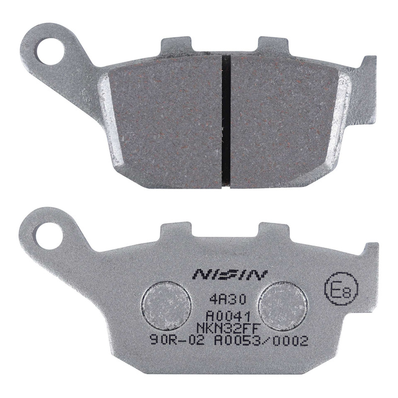 Plaquettes de frein NissinÂ Semi MÃ©tallique A0041