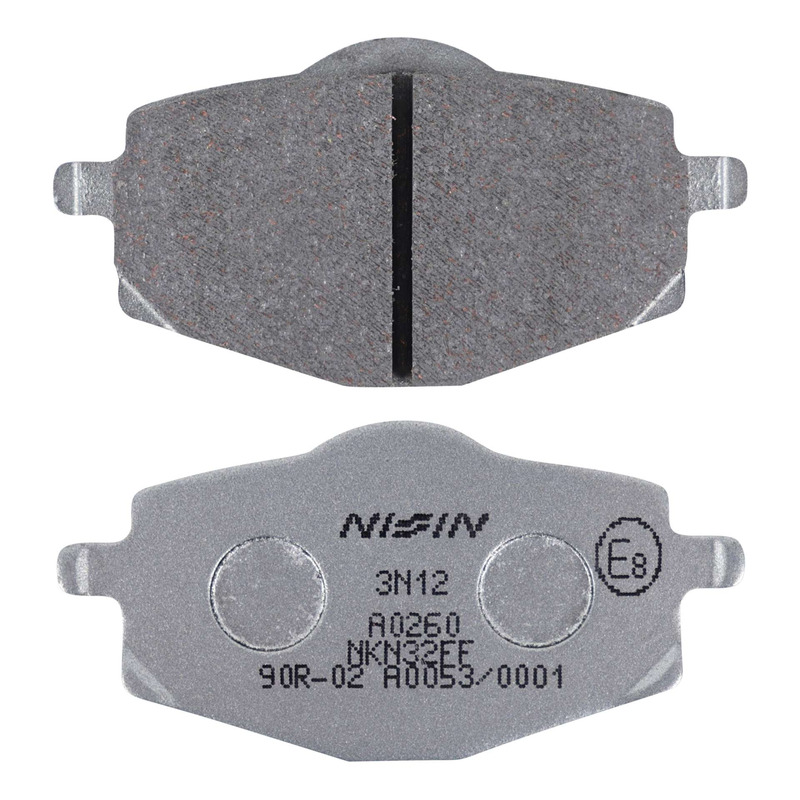 Plaquettes de frein NissinÂ Semi MÃ©tallique A0260