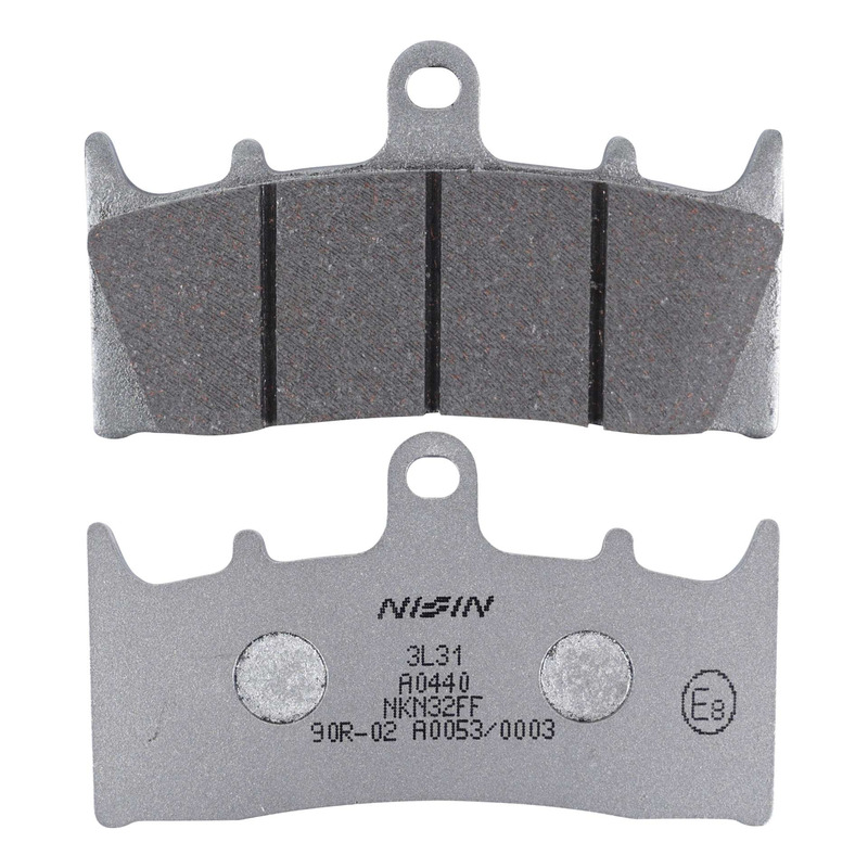 Plaquettes de frein NissinÂ Semi MÃ©tallique A0440