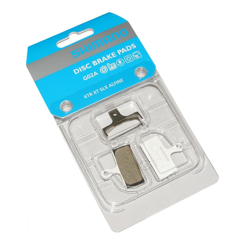 Plaquettes de frein organique Shimano G03A pour Simano XTR, Deore XT,