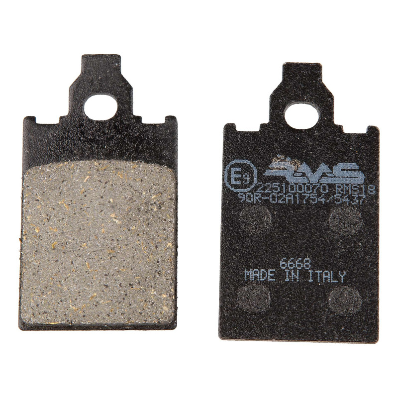 Plaquettes de Frein RMS - Organique - 225100070 - Aprilia AF1/Malaguti Centro