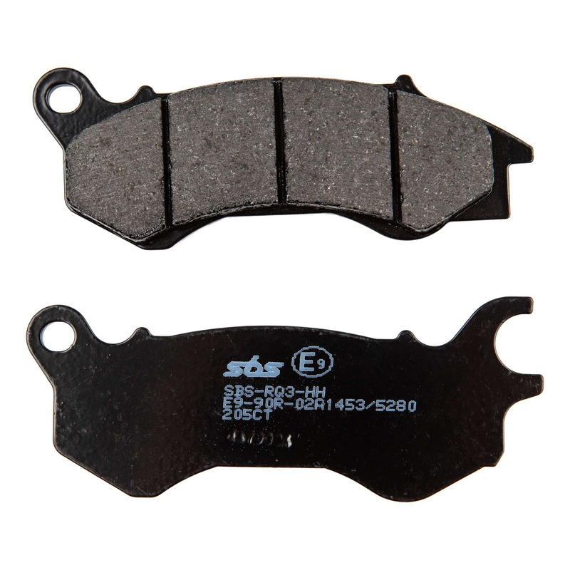 Plaquettes de Frein SBS - Carbone - 205CT