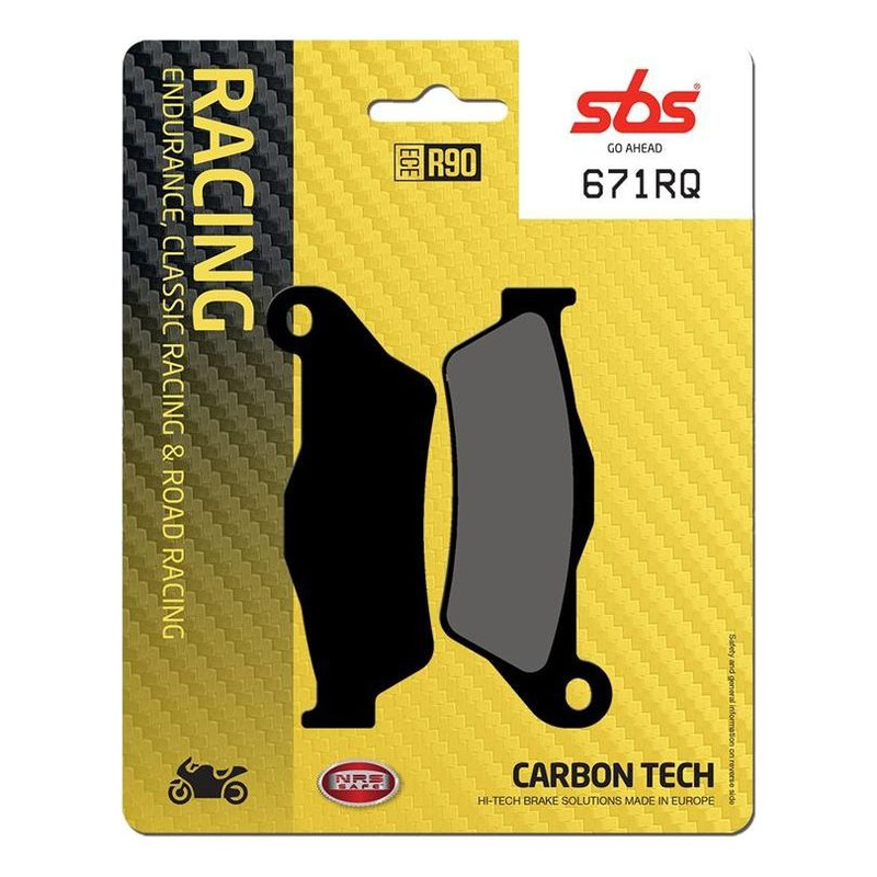 Plaquettes de Frein SBS – Carbone – 671RQ