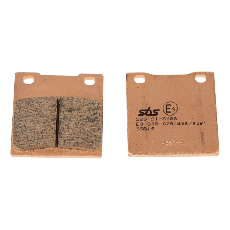 Plaquettes de Frein SBS - métal fritté - 556LS