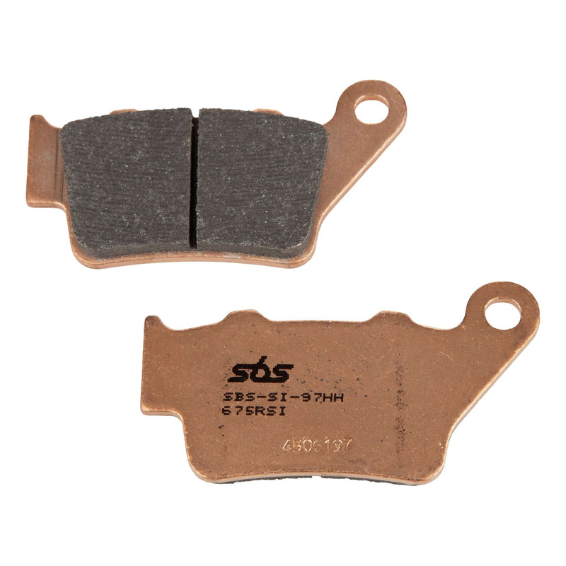 Plaquettes de Frein SBS - métal fritté - 675RSI