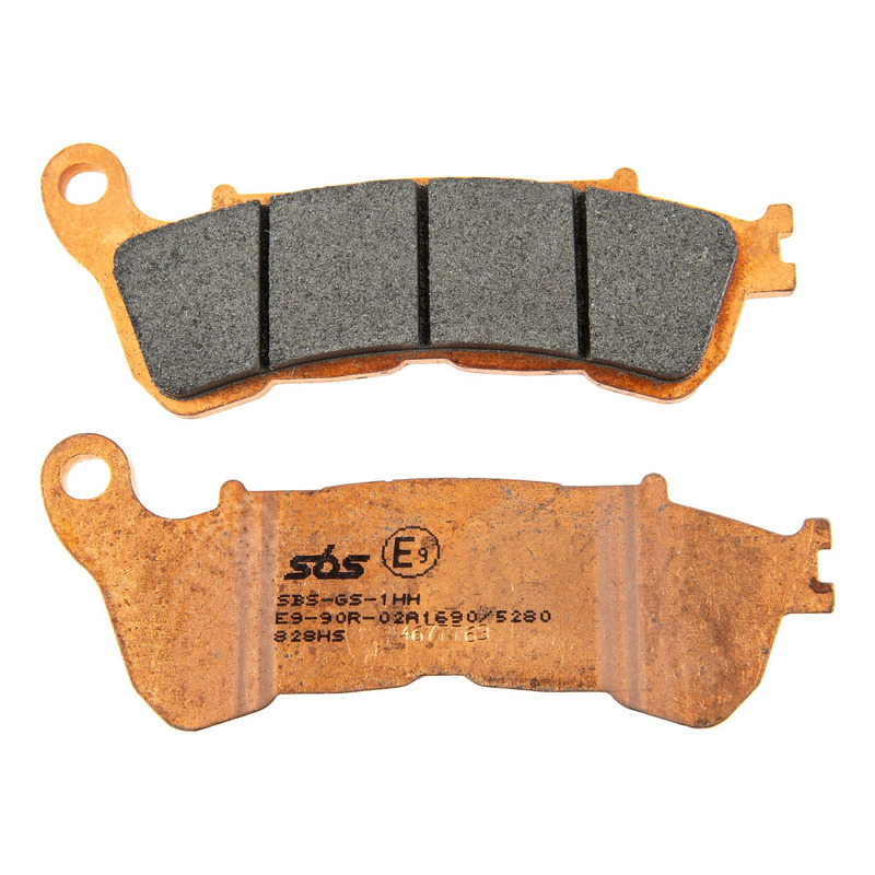 Plaquettes de Frein SBS - mÃ©tal frittÃ© - 828HS