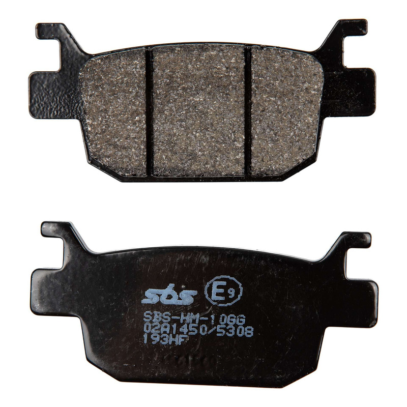 Plaquettes de Frein SBS - Organique - 193HF