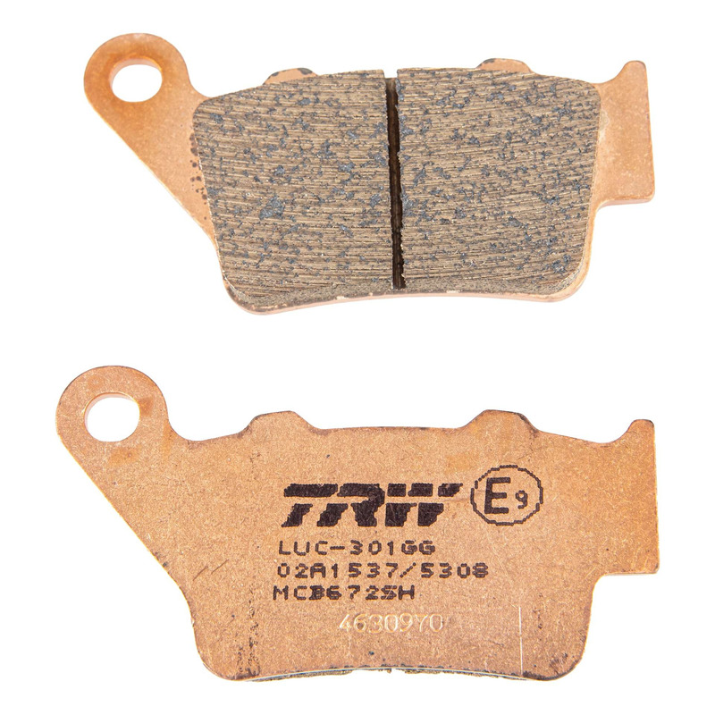 Plaquettes de Frein TRW - métal fritté - MCB672SH