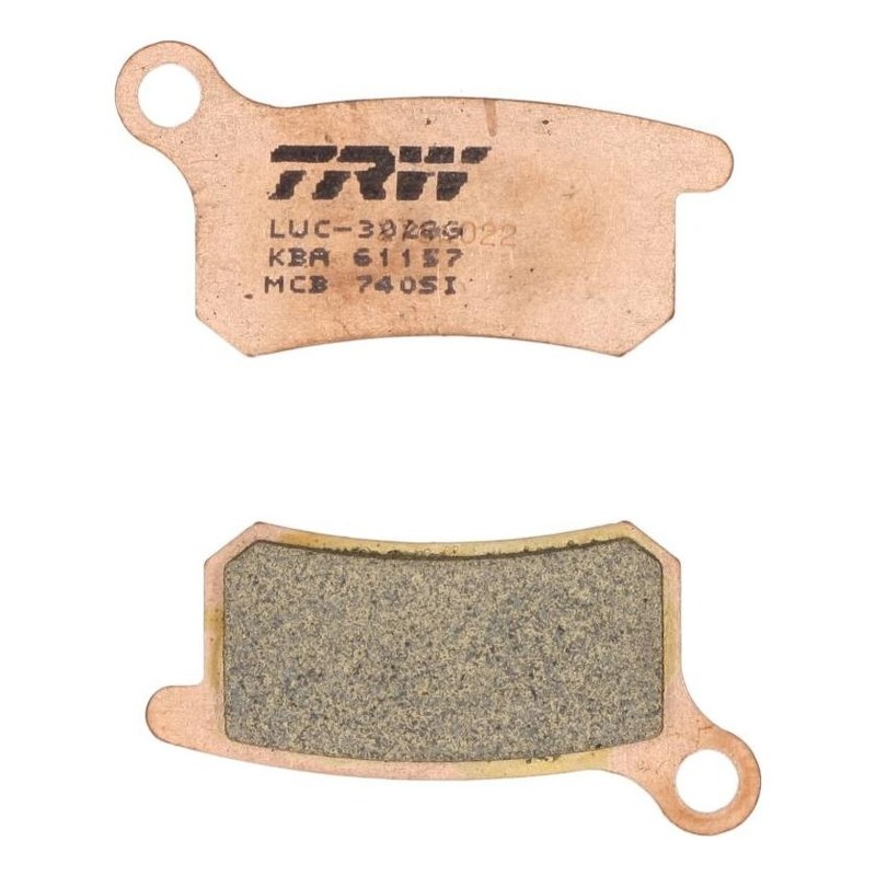 Plaquettes de frein TRW métal fritté MCB740SI