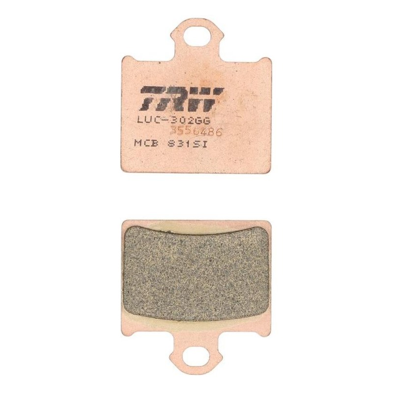 Plaquettes de frein TRW métal fritté MCB831SI