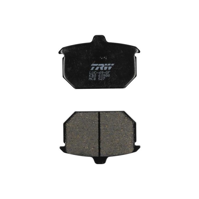 Plaquettes de frein TRW organique MCB527