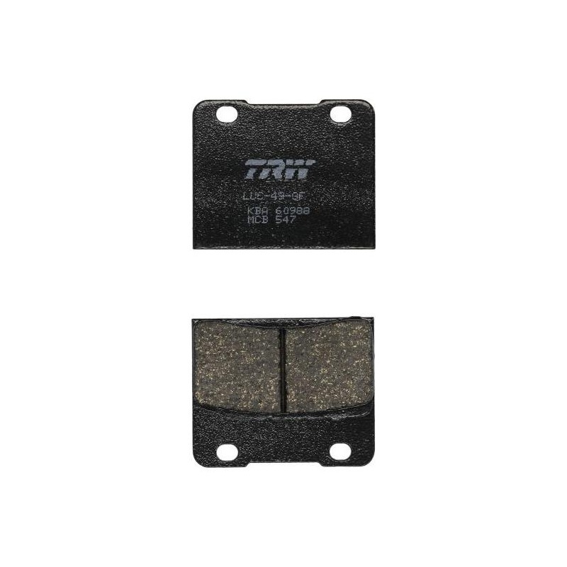 Plaquettes de frein TRW organique MCB547 	Suzuki RG 250 Gamma 84-88