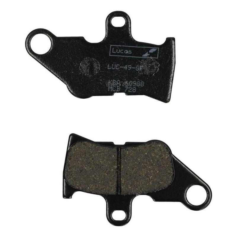 Plaquettes de frein TRW organique MCB728