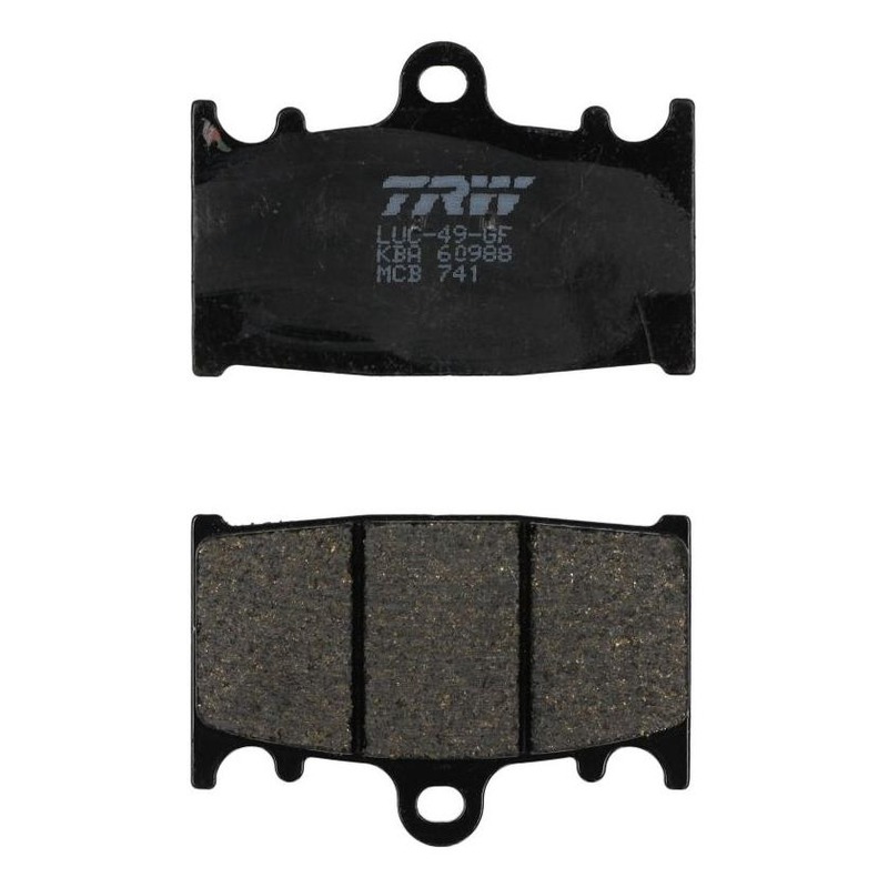 Plaquettes de frein TRW organique MCB741