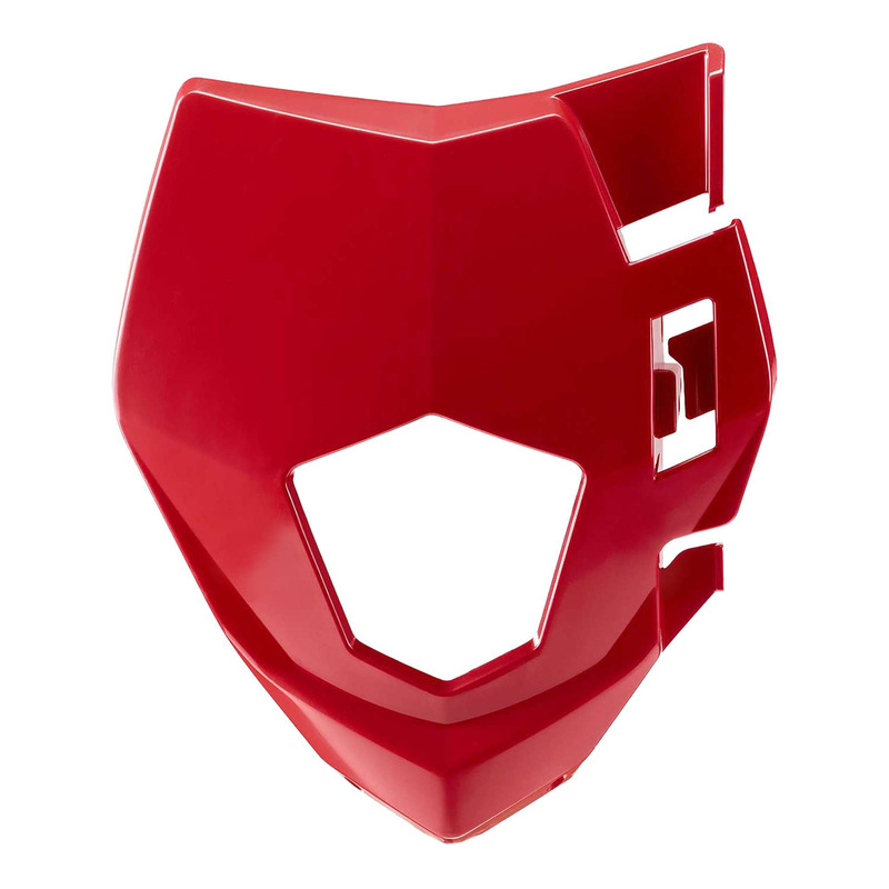 Plastique de plaque phare Polisport type origine rouge Rieju MR 300 21