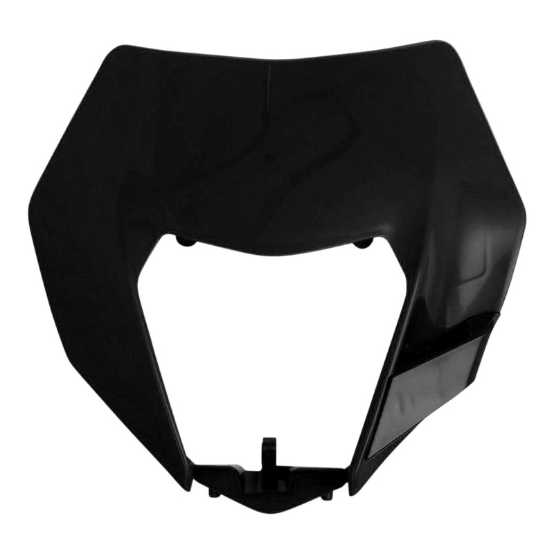 Plastique de plaque phare Polisport type origine noir KTM EXC 250 14-1