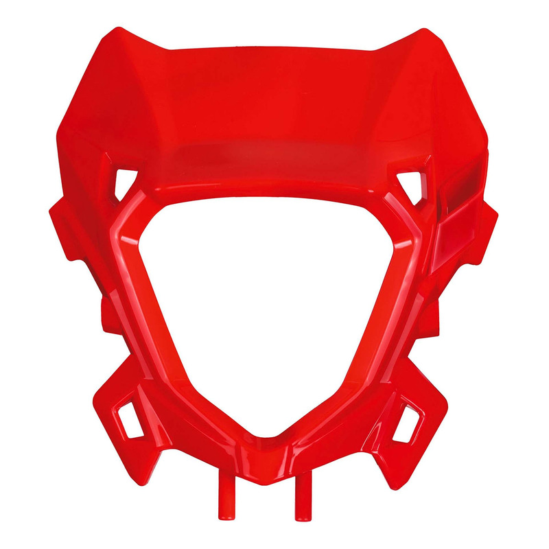 Plastique de plaque phare Polisport type origine rouge Beta RR 250 X-P