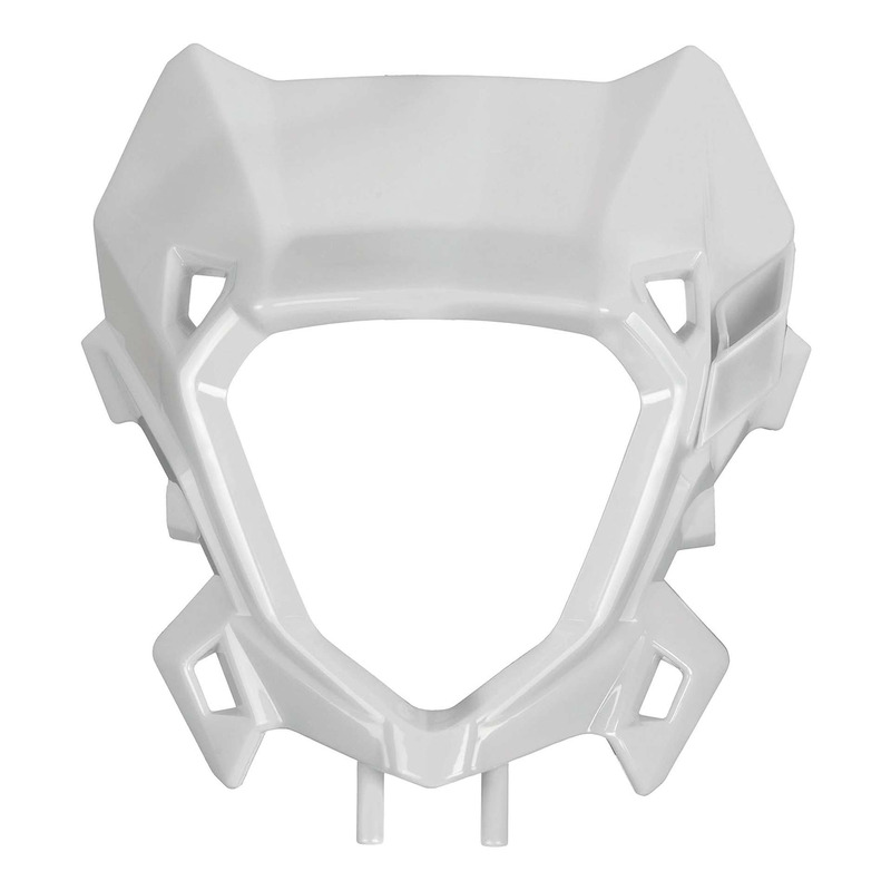 Plastique de plaque phare Polisport type origine blanc Beta RR 250 X-P